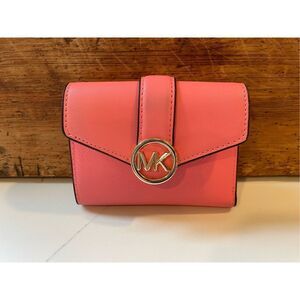 Michael Kors Carmen Wallet Grapefruit Small